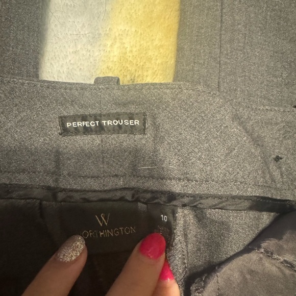 Worthington and Apt 9 Women's Gray and Black Trousers Bundle! You get both!! - Picture 5 of 5